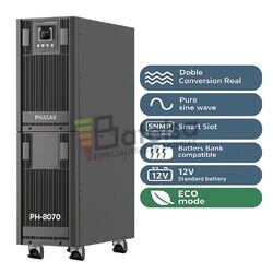 SAI 10.000VA/9.000W PH-8070 | Online Phasak Basic Pro Doble Conversi�n